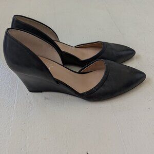 Franco Sarto Black Wedges